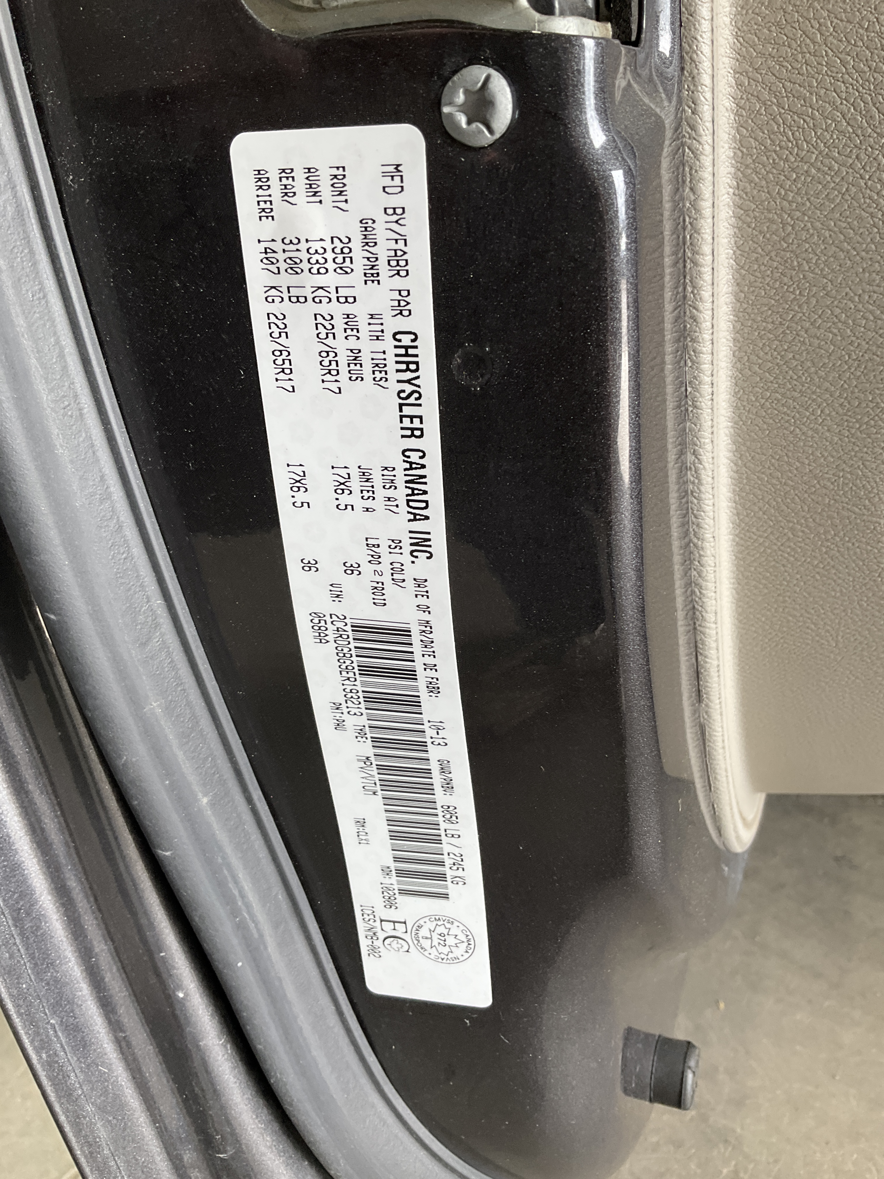 DODGE GRAND CARAVAN 2014 - 9