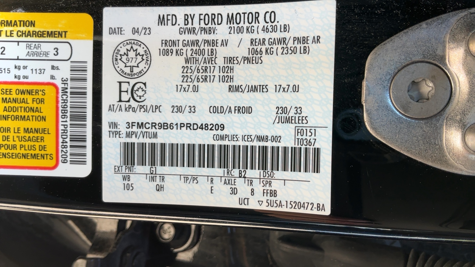 2023 Ford Bronco Sport Big Bend