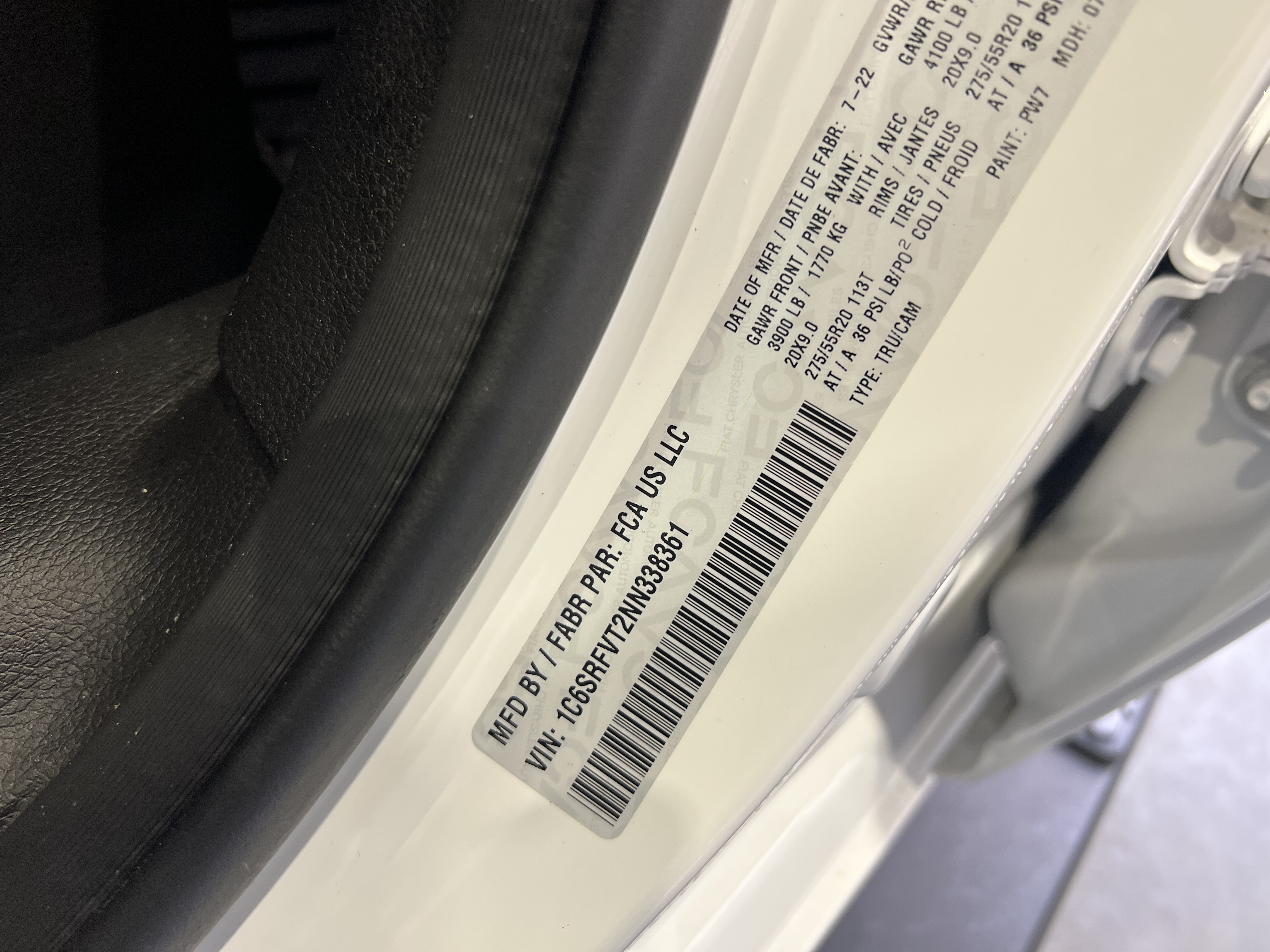 RAM 1500 2022 - 9