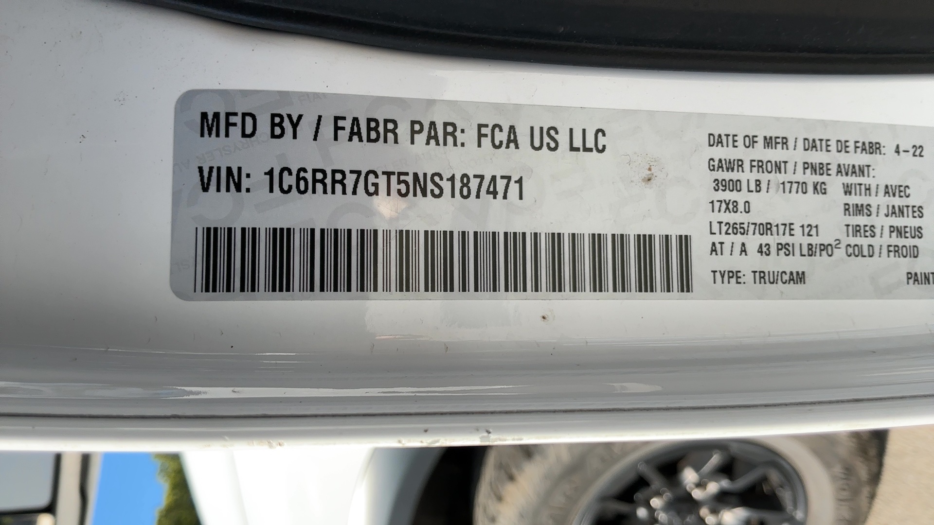 RAM 1500 CLASSIC 2022 - 8