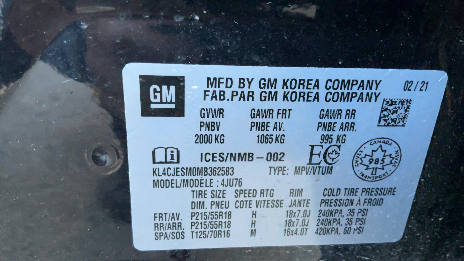 2021 Buick Encore Privilégié